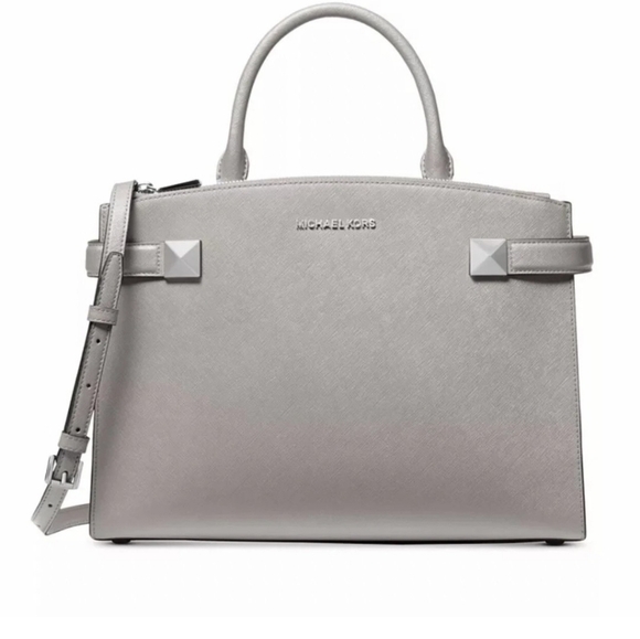 Michael Kors Karla Leather Medium East West Satchel. - Picture 1 of 11